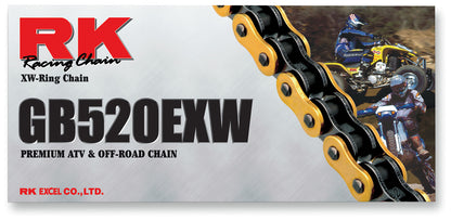 GB520EXW GOLD RIVET F/ PERF. XW-RING CHA