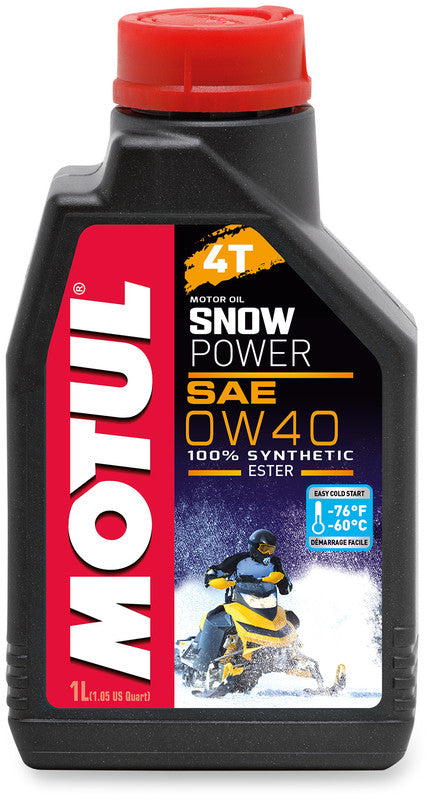 SNOWPOWER ESTER 4T 0W40 4L MOTUL