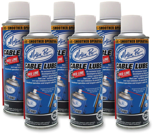 CABLE LUBE CASE OF 6 (6 OZ CANS)