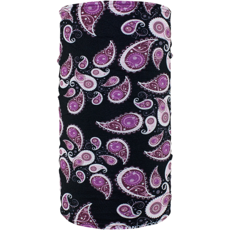 MOTLEY TUBE FLEECE PURPLE PAISLEY