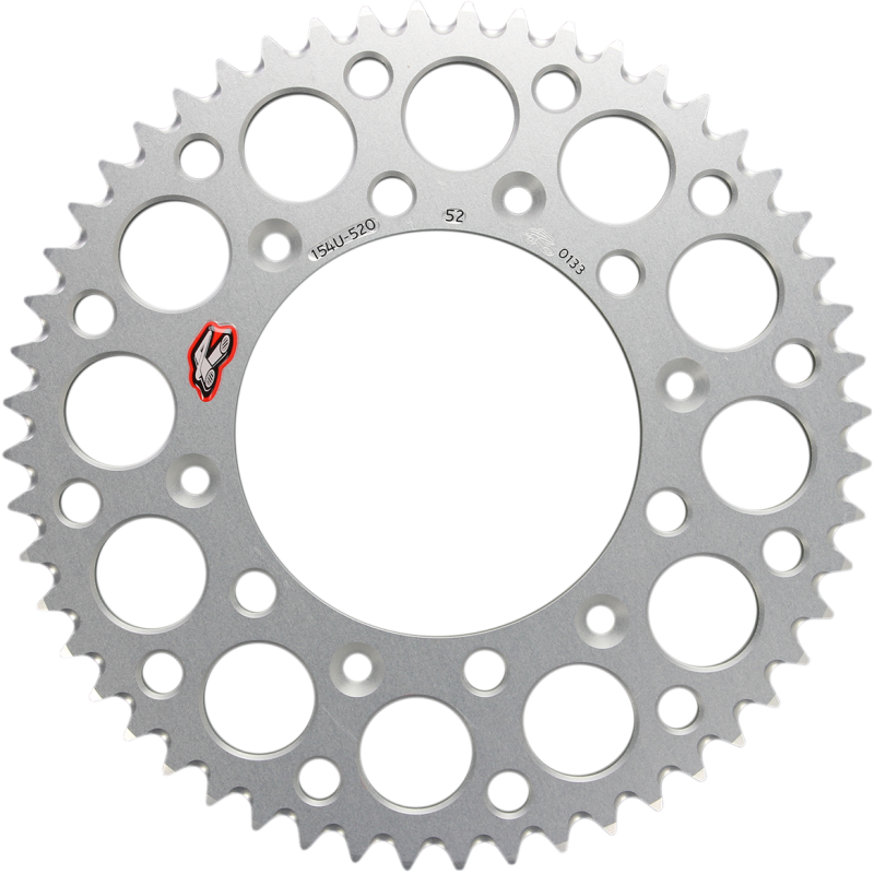 RENTHAL SPROCKET 154U-520-52 SILVER