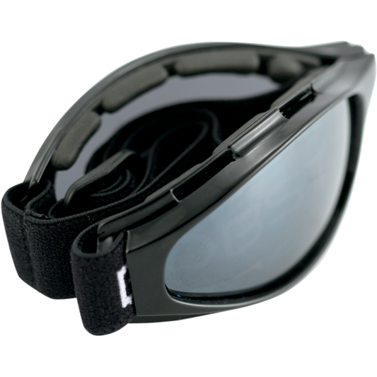 CROSSFIRE SM FOLDING GOGGLES BLACK FR SM