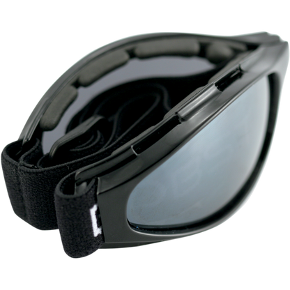 CROSSFIRE SM FOLDING GOGGLES BLACK FR SM