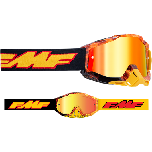 FMF POWERBOMB GOGGLE SPARK - MIRROR RED LENS