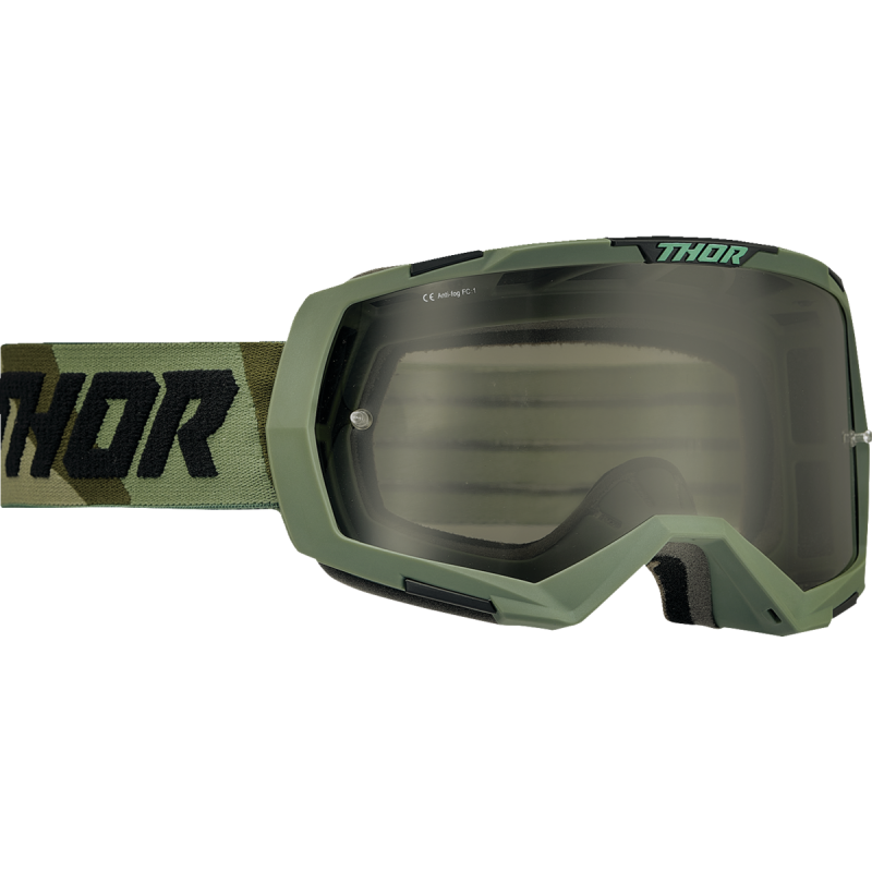 GOGGLE REGIMENT CAMO/BK