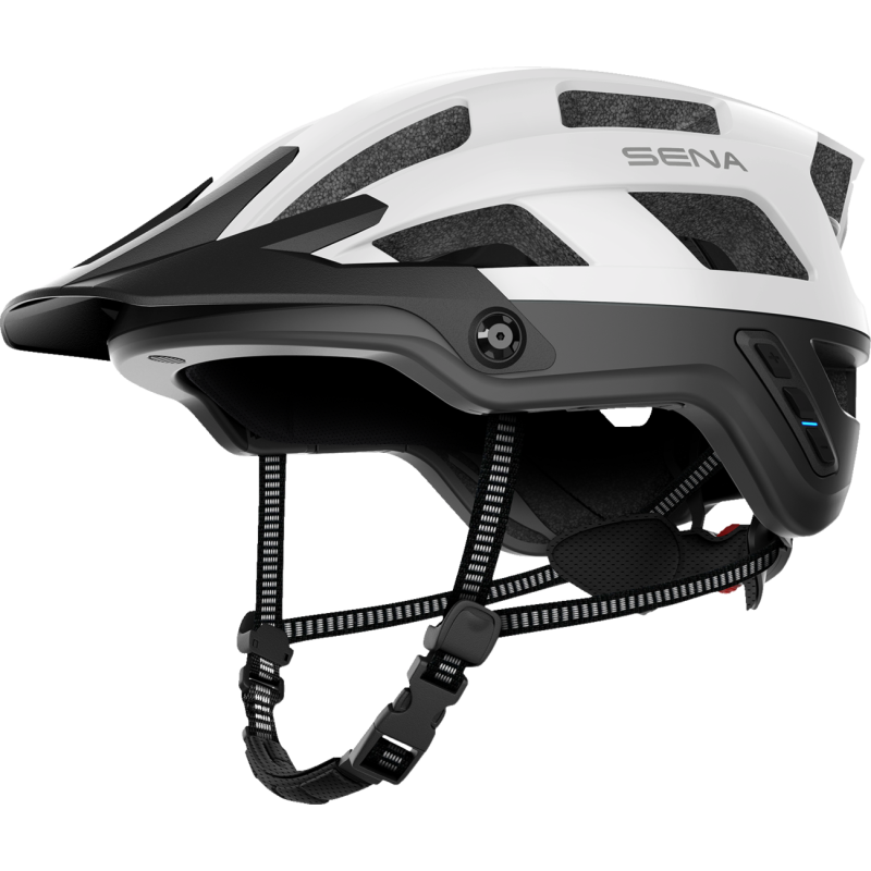 M1 EVO SENA  MTB HELMET MATT WHITE M SIZE