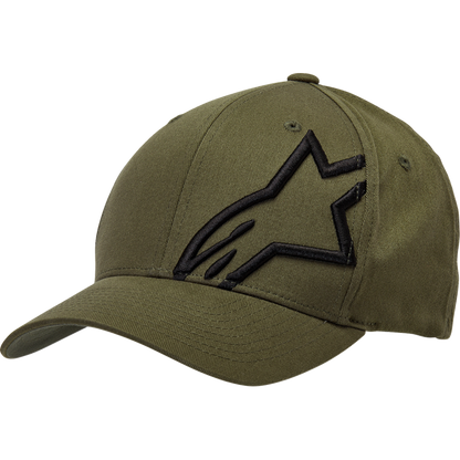 HAT CORP SHIFT MIL/BK L/X