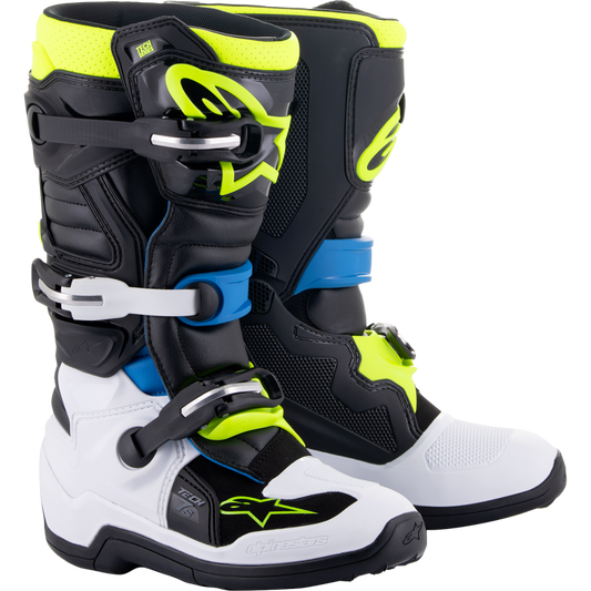 BOOT TECH 7S BK/BL/YL 5