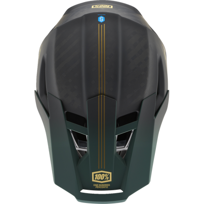 AIRCRAFT 2 HELMET CARBON GOLD/FOREST - S