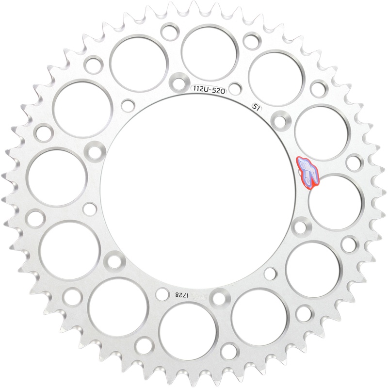 RENTHAL SPROCKET 112U-520-51 SILVER