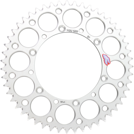 RENTHAL SPROCKET 112U-520-51 SILVER