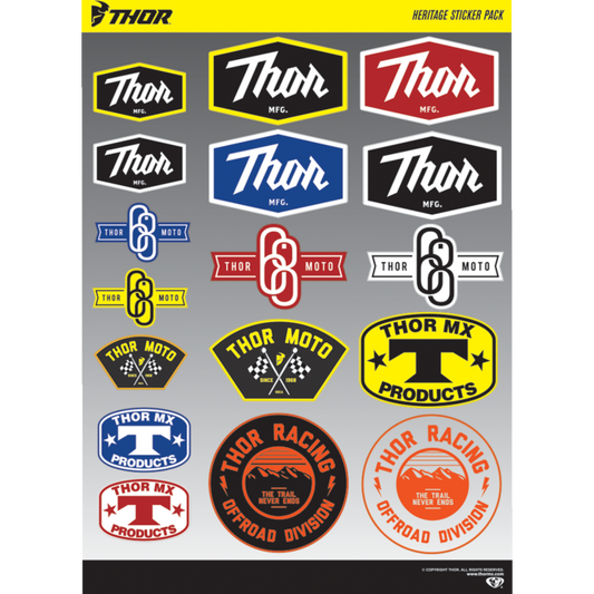 DECAL SHEET  HERITAGE