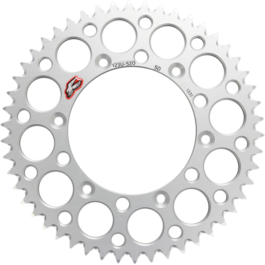 RENTHAL SPROCKET 123U-520-50 SILVER