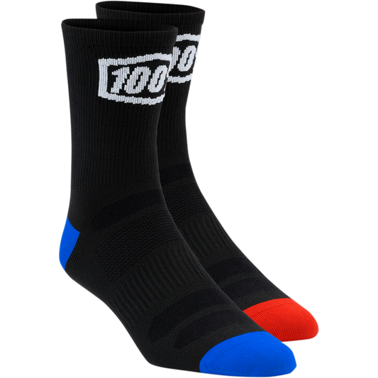 TERRAIN SOCKS 100% BLACK SM/MD