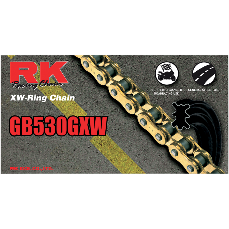 GB530GXWx110 GOLD PREMIUM XW-RING CHAIN