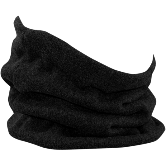 BLACK NECK WARMER, MICROFLEECE