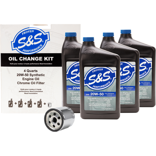 S&S OIL CHANGE KIT EVO/XL