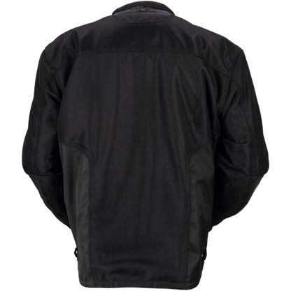 JACKET GUST WP BLK 4X