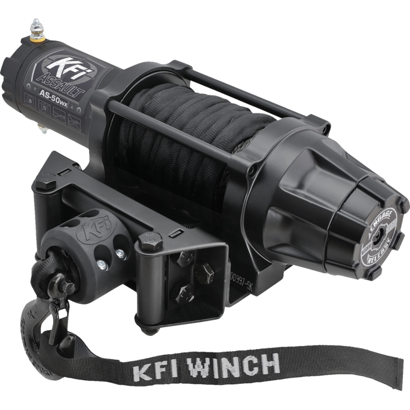 ASSAULT WINCH - 5000 LB - SYNTHETIC CABLE - WIDE