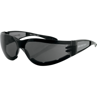 SHIELD II SUNGLASS BLACK FRAME SMOKE GR