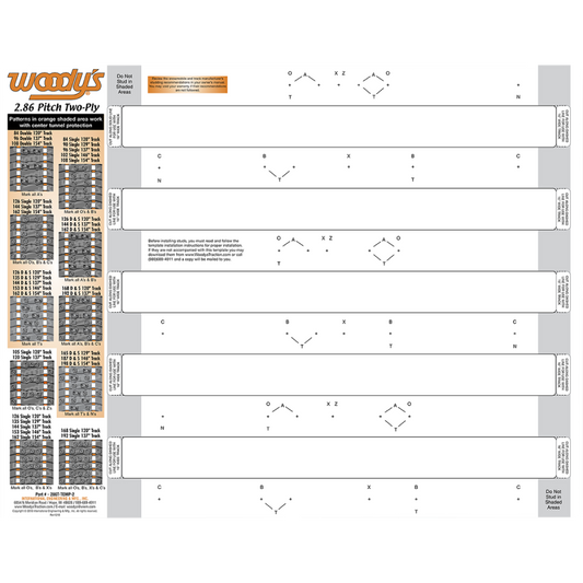 TEMPLATE 2.86PT 2PLY TRAC