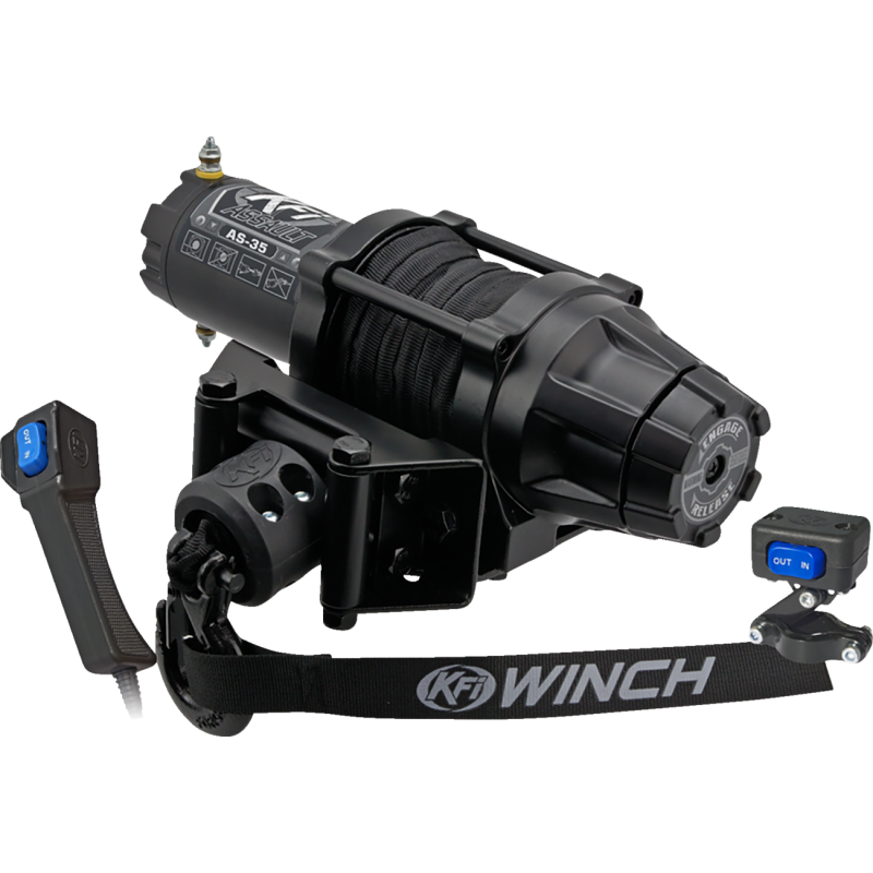 ASSAULT WINCH - 3500 LB - SYNTHETIC CABLE