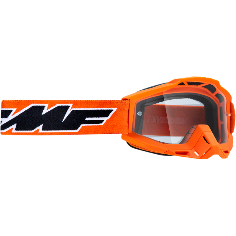 FMF POWERBOMB YOUTH GOGGLE ROCKET ORANGE - CLEAR LENS