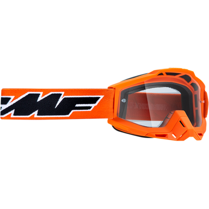 FMF POWERBOMB YOUTH GOGGLE ROCKET ORANGE - CLEAR LENS