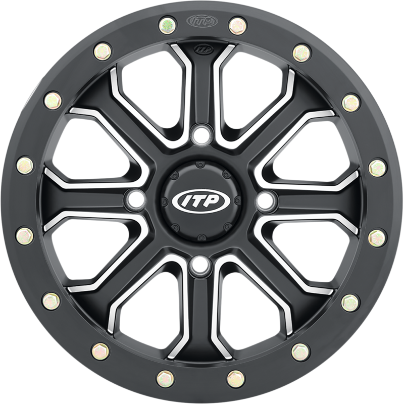 INERTIA BEADLOCK 14X7 4/137 5+2 (+30mm) MATTE BLK MACHINED