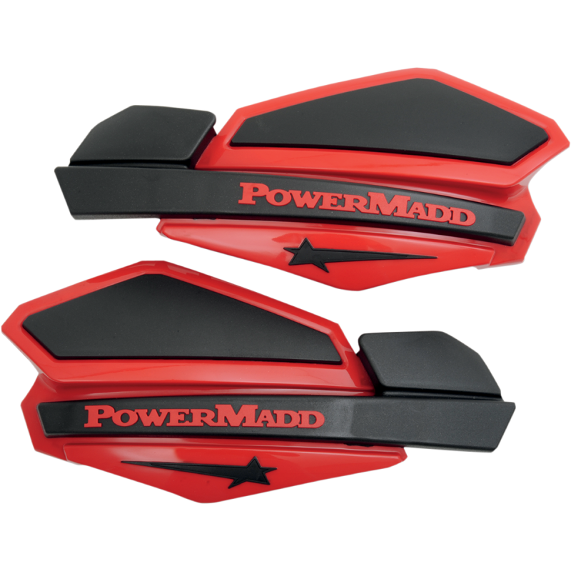 HANDGUARDS RED/BLACK