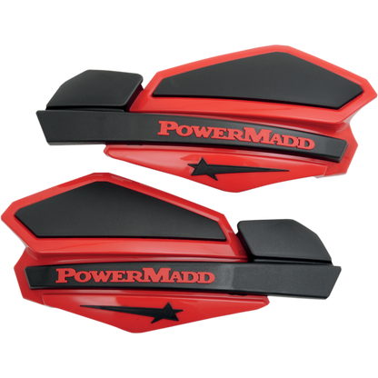 HANDGUARDS RED/BLACK