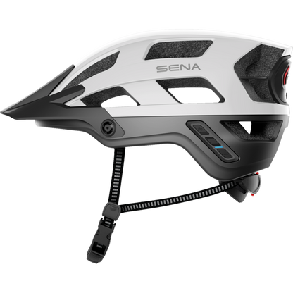 M1 EVO SENA  MTB HELMET MATT WHITE M SIZE