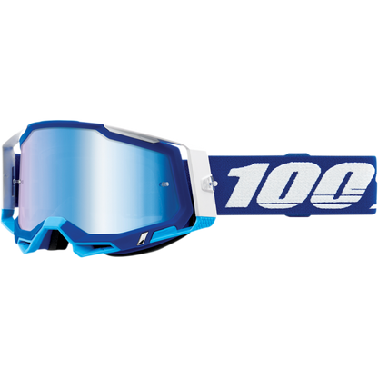 RACECRAFT 2 GOGGLE BLUE - MIRROR BLUE LENS