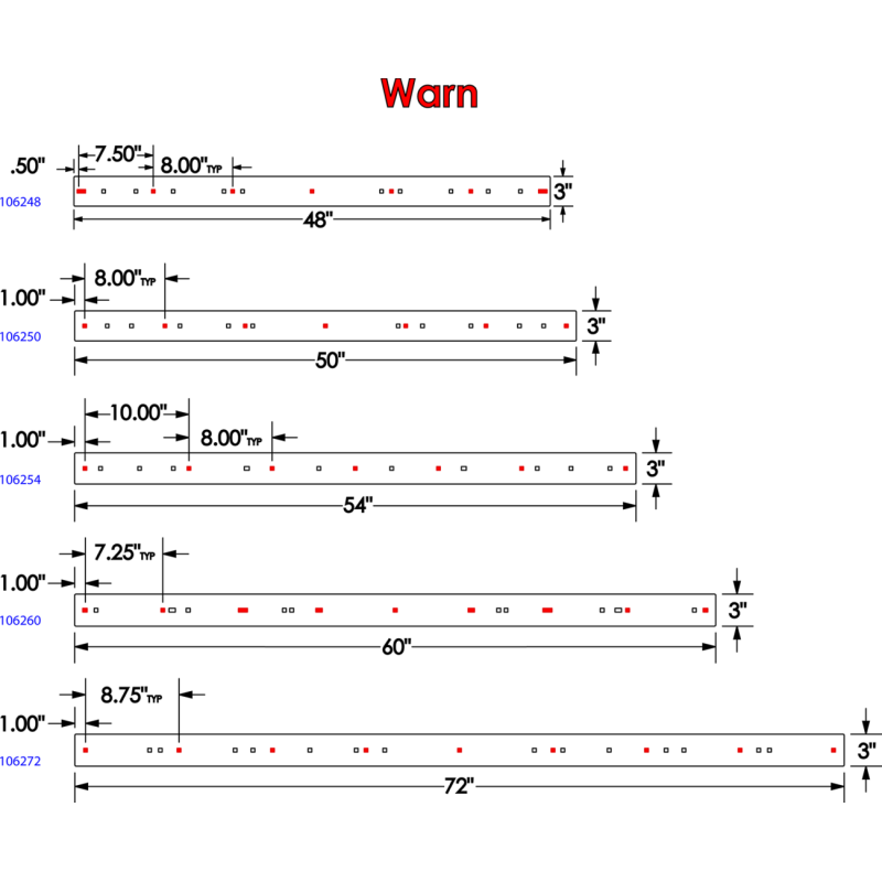 WEAR BAR - 60"