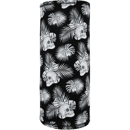 MOTLEY TUBE SPORTFLEX SERIES BLACK & WHITE TROPICAL SKULL