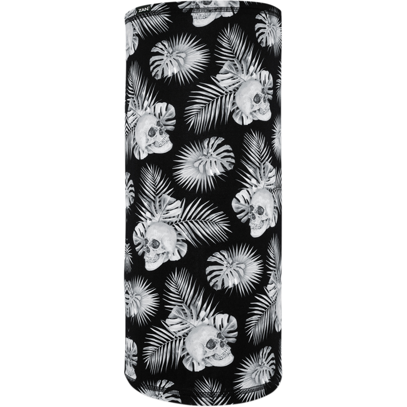 MOTLEY TUBE SPORTFLEX SERIES BLACK & WHITE TROPICAL SKULL