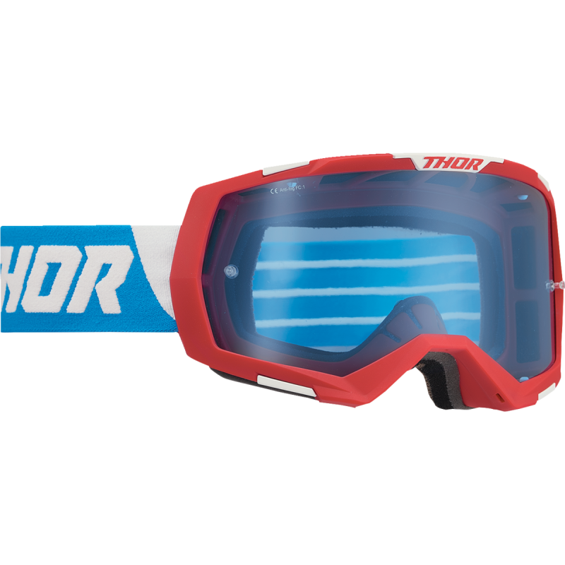 GOGGLE REGIMENT RD/WH/BL