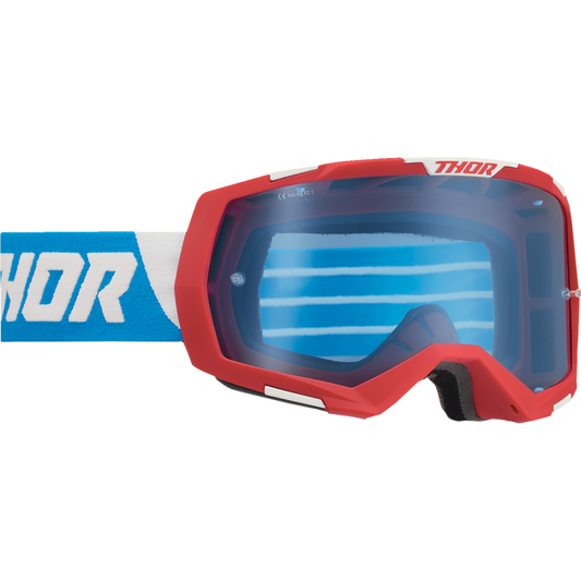 GOGGLE REGIMENT RD/WH/BL