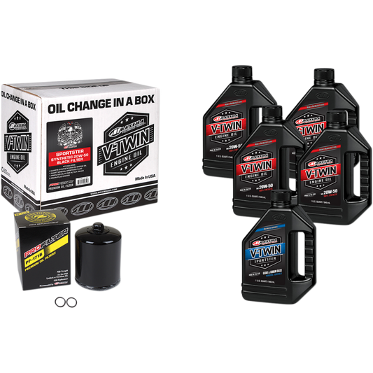 KIT OIL CHANGE SYN XL BLK