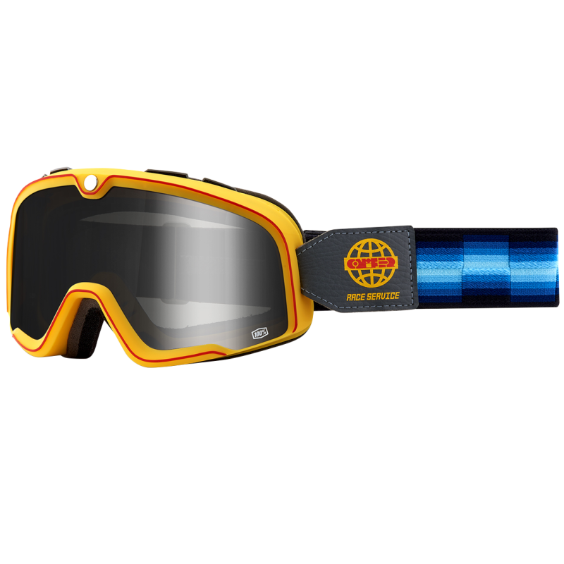 BARSTOW GOGGLE RACE SERVICE - MIRROR SILVER LENS