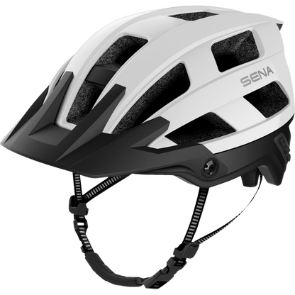 M1 EVO SENA  MTB HELMET MATT WHITE M SIZE