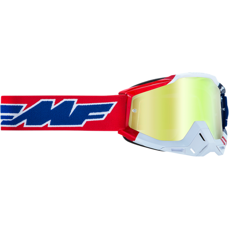 FMF POWERBOMB GOGGLE US OF A - TRUE GOLD LENS