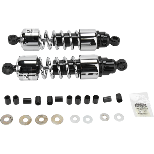 12.5" CHROME CRUISER 412-SERIES SHOCKS