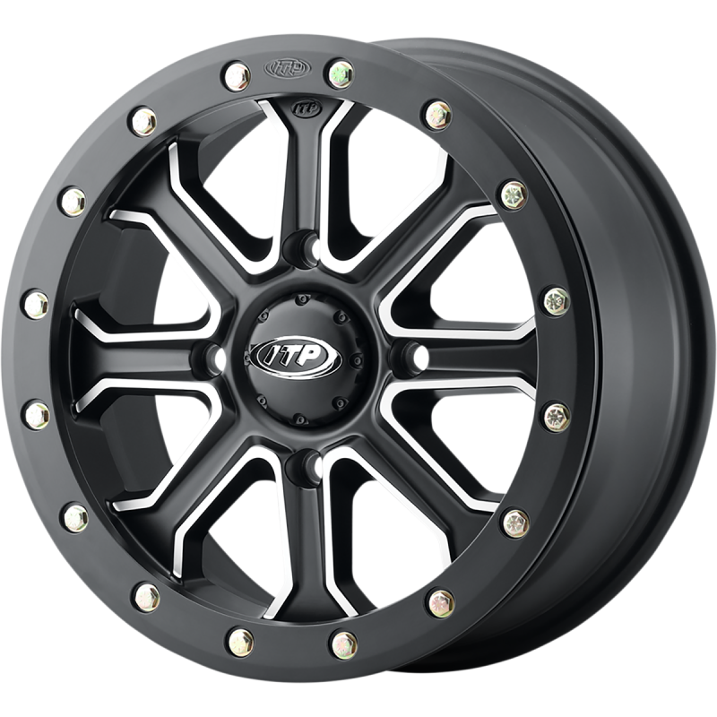 INERTIA BEADLOCK 14X7 4/137 5+2 (+30mm) MATTE BLK MACHINED