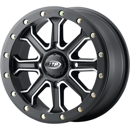 INERTIA BEADLOCK 14X7 4/137 5+2 (+30mm) MATTE BLK MACHINED