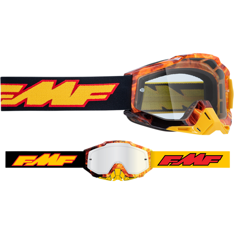 FMF POWERBOMB YOUTH GOGGLE SPARK - CLEAR LENS