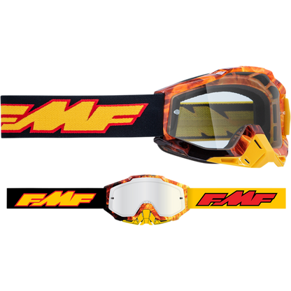 FMF POWERBOMB YOUTH GOGGLE SPARK - CLEAR LENS