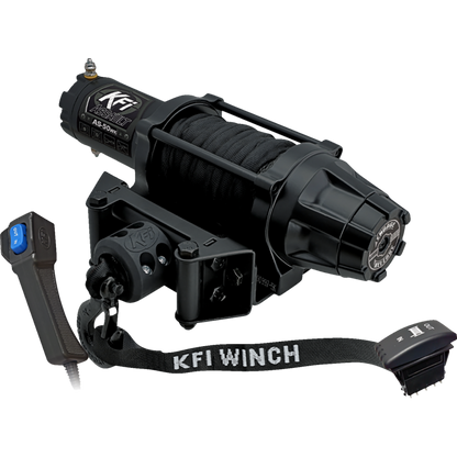 ASSAULT WINCH - 5000 LB - SYNTHETIC CABLE - WIDE