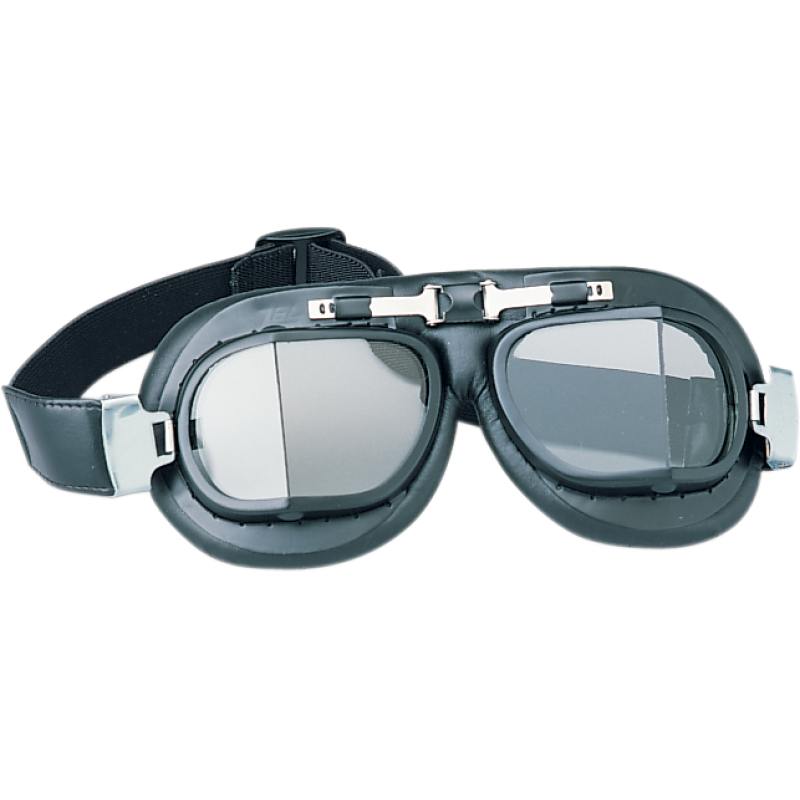 RED BARON GOGGLES W/FLAT BLK FRAMES EA