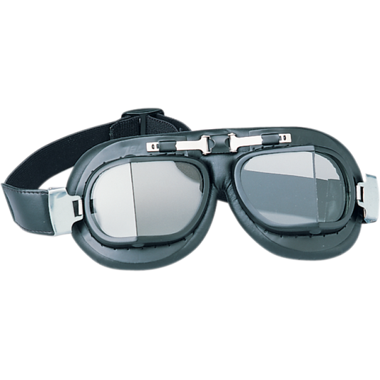 RED BARON GOGGLES W/FLAT BLK FRAMES EA